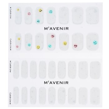 Mavenir - Nail Sticker (White) - # Likey Nail Image 1