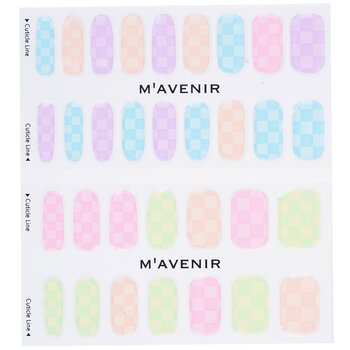 Mavenir - Nail Sticker (Assorted Colour) - # Neon Racer Nail Image 1