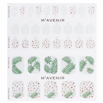 Mavenir - Nail Sticker (Patterned) - # Greenery Pedi Image 1