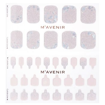 Mavenir - Nail Sticker (Assorted Colour) - # Soft Shell Pedi Image 1