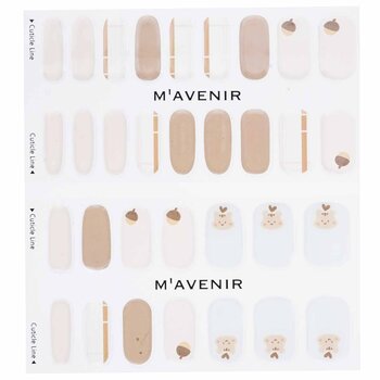 Mavenir - Nail Sticker (Assorted Colour) - # Eating Squirrel Nail Image 1