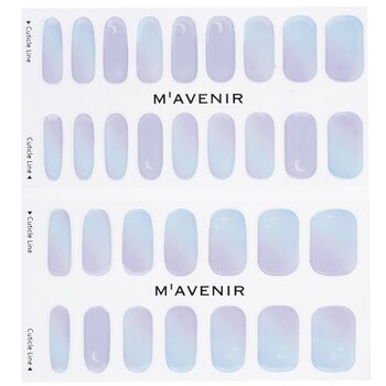 Mavenir - Nail Sticker (Blue) - # The Sky At Dawn Nail Image 1