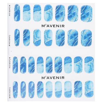 Mavenir - Nail Sticker (Blue) - # A Starlit Night Nail Image 1