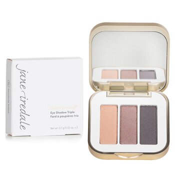 Jane Iredale - PurePressed Eye Shadow Triple - # Brown Sugar Image 1