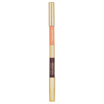 Estee Lauder - Smoke And Brighten Kajal Eyeliner Duo - # 02 Bordeaux / 02 Ivory Image 2