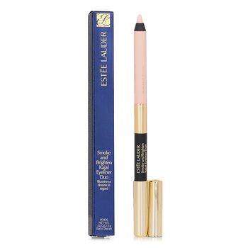 Estee Lauder - Smoke And Brighten Kajal Eyeliner Duo - # Noir / Cream Image 1