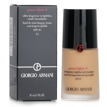 Giorgio Armani - Power Fabric+ Ultra Longwear Weightless Matte Foundation SPF 20 - # 4.5 Image 1