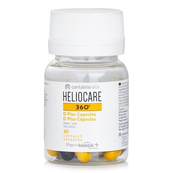 Heliocare by Cantabria Labs D Plus Capsules 30capsules