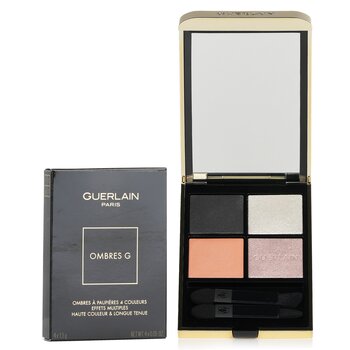 Guerlain - Ombres G Eyeshadow Quad 4 Colours (Multi Effect, High Color, Long Wear) - # 011 Imperial Moon Image 1