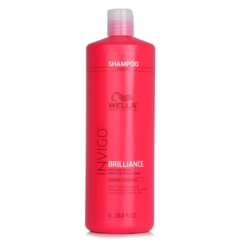 Invigo Brilliance Color Protection Shampoo - # Normal (1000ml/33.8oz) 