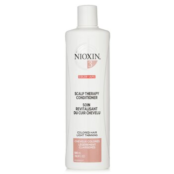 Density System 3 Scalp Therapy Conditioner (Colored Hair, Light Thinning, Color Safe) (500ml/16.9oz) 