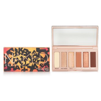 Urban Decay - Naked Half Baked Mini Eyeshadow Palette: 6x Eyeshadow (Rollin',Half Baked,Rocky,Buck Off,Breadwinner,Edible) Image 1