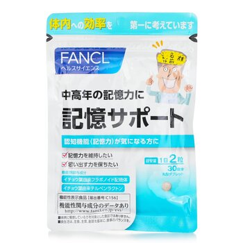 판클 Fancl 판클 - 메모리 영양 30일 60캡슐 [병렬수입품] 60capsules