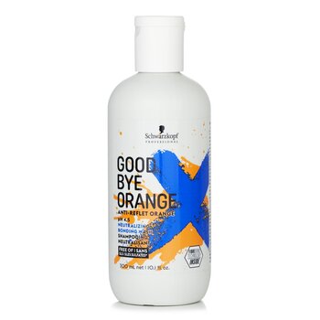 Goodbye Orange Shampoo (For Medium brown to dark blonde Hair) (300ml/10.1oz) 