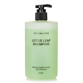 Lotus Leaf Shampoo - For Middle & Dry Scalp (450ml) 
