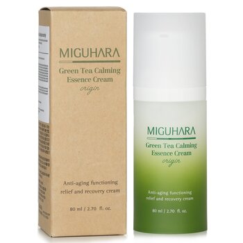 MIGUHARA - Green Tea Calming Essence Cream Origin Image 1