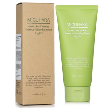 MIGUHARA - Green Tea Calming Essence Cleansing Foam Origin Image 1