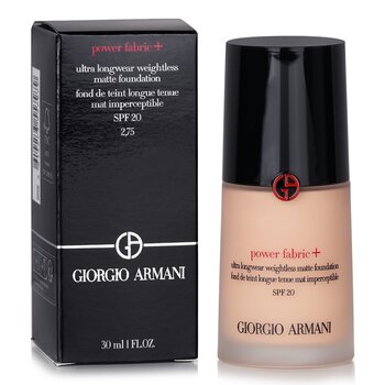 Giorgio Armani - Power Fabric+ Ultra Longwear Weightless Matte Foundation SPF 20 - # 2.75 Image 1