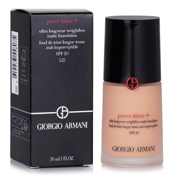 Giorgio Armani - Power Fabric+ Ultra Longwear Weightless Matte Foundation SPF 20 - # 5.25 Image 1