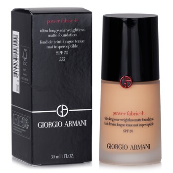 Giorgio Armani - Power Fabric+ Ultra Longwear Weightless Matte Foundation SPF 20 - # 5.75 Image 1