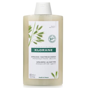 Shampoo With Oat (Ultra Gentle All Hair Types) (400ml/13.5oz) 