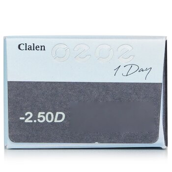 Clalen - 1 Day O2O2 Clear Contact Lenses - -2.50 Image 1