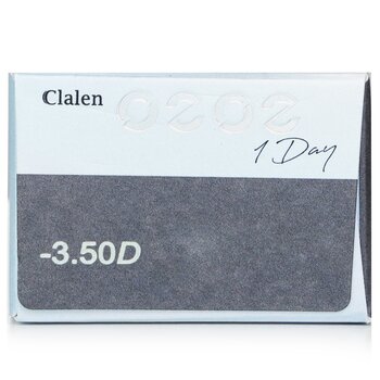 Clalen - 1 Day O2O2 Clear Contact Lenses - -3.50 Image 1