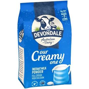 Devondale High Calcium Full Fat Adult Milk Powder - 1kg  1kg