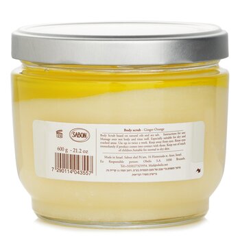 Sabon - Body Scrub - Ginger Orange Image 2