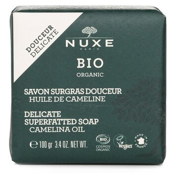 Bio Organic Delicate Superfatted Soap Camelina Oil (100g/3.4oz) 