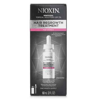 Nioxin Hair Regrowth Treatment 2% Minoxidil For Women 30 Day 60ml/2oz