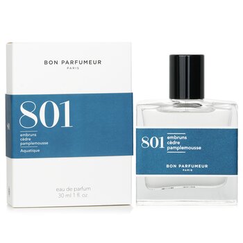 Bon Parfumeur - 801 Eau De Parfum Spray - Aquatique (Sea Spray, Cedar, Grapefruit) Image 1