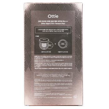 Ottie - Objet Dart Tension Pact SPF50 PA++++ & Refill  # 21 Light Image 2