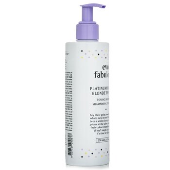 Evo - Fabuloso Toning Shampoo - # Platinum Blonde Image 1