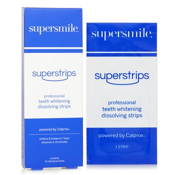 Supersmile - Professional Teeth Whitening Dissolving Strips Image 1