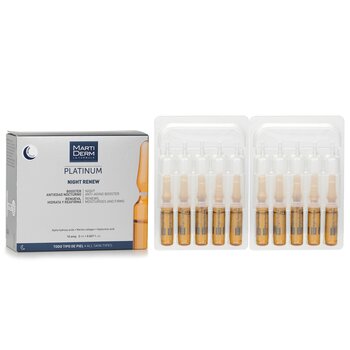 Platinum Night Renew Ampoules (For All Skin) (10Ampoules x2ml) 