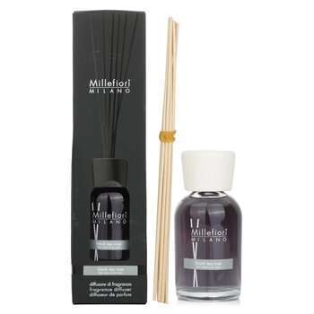 Millefiori - Natural Fragrance Diffuser - Black Tea Rose  - 250ml/8.45oz