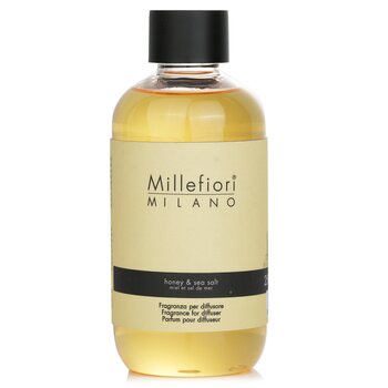 Millefiori - Natural Fragrance For Diffuser Refill - Honey & Sea Salt  - 250ml/8.45oz