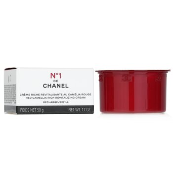 Chanel N°1 De Red Camellia Rich Revitalizing Cream Refill 50g/1.7oz -  Moisturizers & Treatments, Free Worldwide Shipping