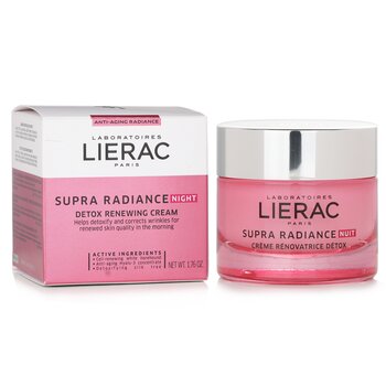 Lierac - Supra Radiance Night Detox Renewing Cream Image 1