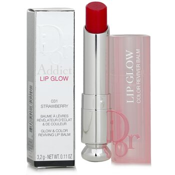 Christian Dior - Dior Addict Lip Glow & Colour Reviving Lip Balm # 031 Strawberry Image 1