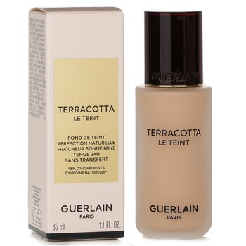 Guerlain - Terracotta Le Teint Healthy Glow Natural Perfection Foundation 24H Wear No Transfer - # 1W Warm Image 1