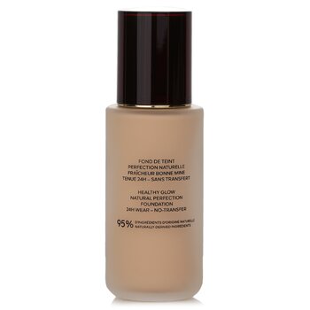 Guerlain - Terracotta Le Teint Healthy Glow Natural Perfection Foundation 24H Wear No Transfer - # 1W Warm Image 2