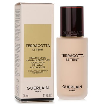 Guerlain - Terracotta Le Teint Healthy Glow Natural Perfection Foundation 24H Wear N Transfer - #1C Cool Image 1