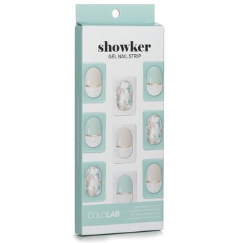 Cololab - Showker Gel Nail Strip # CSA701 Jewel Shooting Mint Image 1