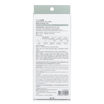 Cololab - Showker Gel Nail Strip # CNF703 Mint Blended Image 2