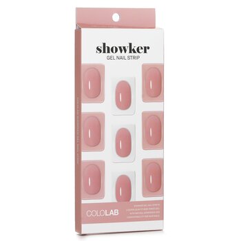 Cololab - Showker Gel Nail Strip # CSF111 Goddess Coral Pink Image 1