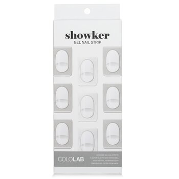 Showker Gel Nail Strip # CNA802 Classic White (1pcs) 