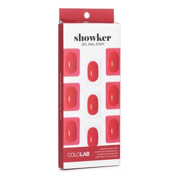 Cololab - Showker Gel Nail Strip # CSF511 Kiss You Red Image 1