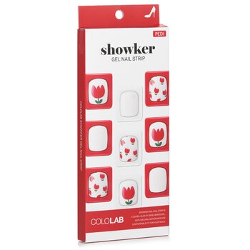 Cololab - Showker Gel Nail Strip # CPA801 Tulip Festival Image 1